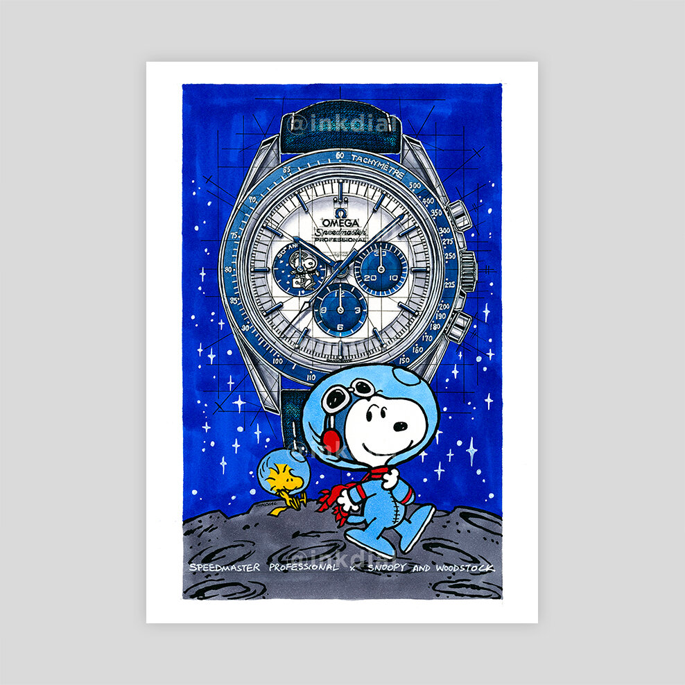 Omega Speedmaster Professional Apollo 13, 2020 x Astronaut Snoopy